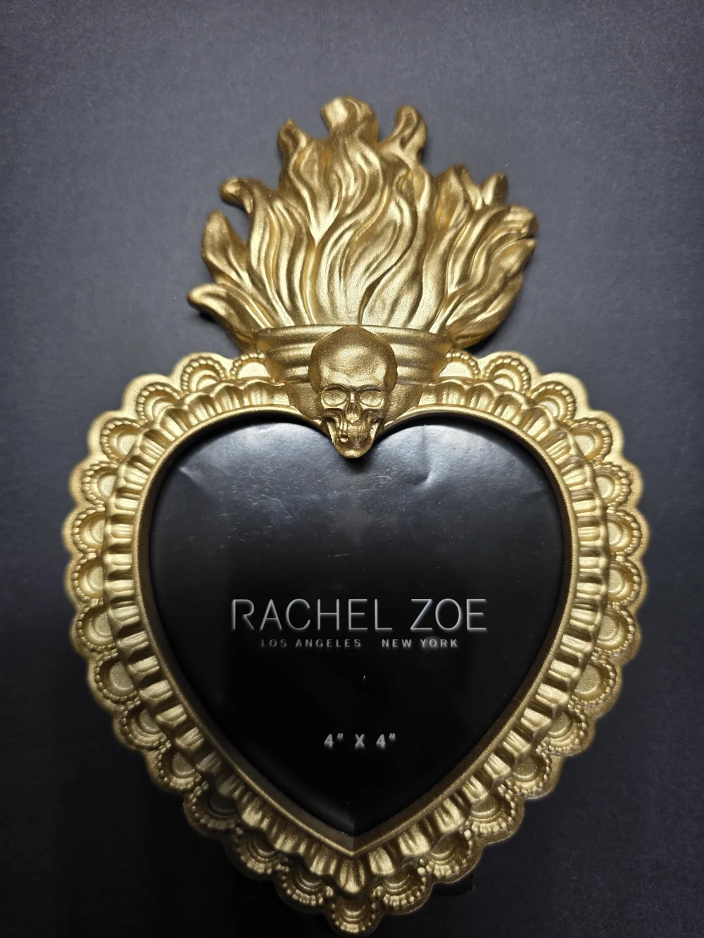 Rachel Zoe Gold Heart Decorative Frame